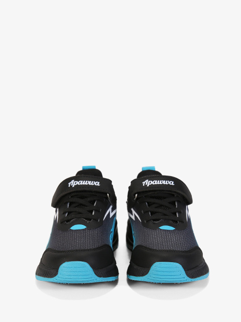 Buty sportowe #G1855P czarno-niebieskie Buty sportowe #G1855P czarno-niebieskie