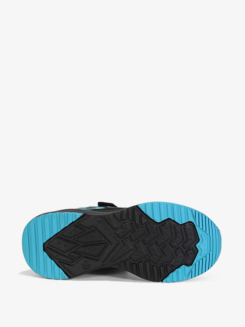 Buty sportowe #G1861P czarno-niebieskie Buty sportowe #G1861P czarno-niebieskie