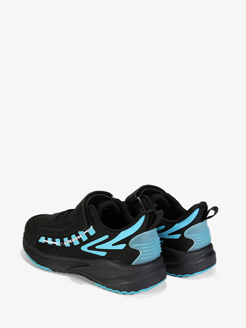 Buty sportowe #G1861P czarno-niebieskie Buty sportowe #G1861P czarno-niebieskie