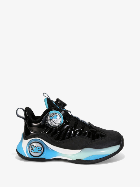 Buty sportowe #W2700R czarno-niebieskie Buty sportowe #W2700R czarno-niebieskie