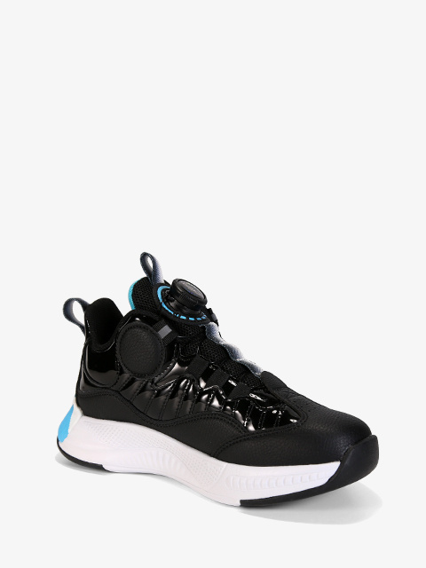 Buty sportowe #W2700R czarno-niebieskie Buty sportowe #W2700R czarno-niebieskie