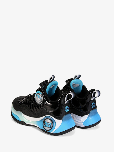 Buty sportowe #W2700R czarno-niebieskie Buty sportowe #W2700R czarno-niebieskie