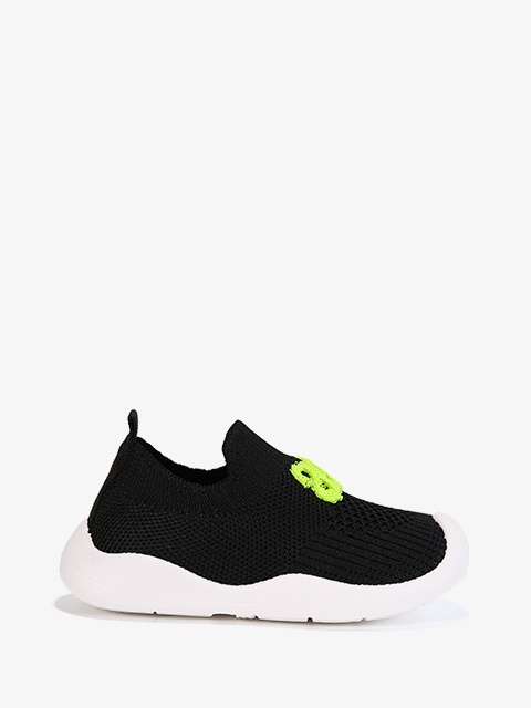 Buty sportowe #Z2425P czarno-zielone Buty sportowe #Z2425P czarno-zielone