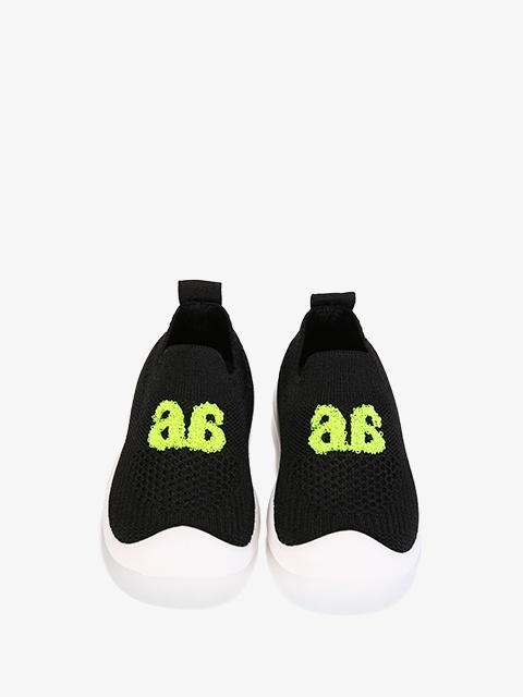 Buty sportowe #Z2425P czarno-zielone Buty sportowe #Z2425P czarno-zielone